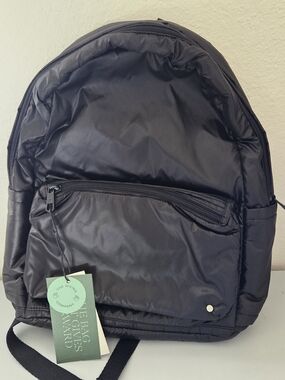 STATE Lorimer With Pockets - Black Backpack